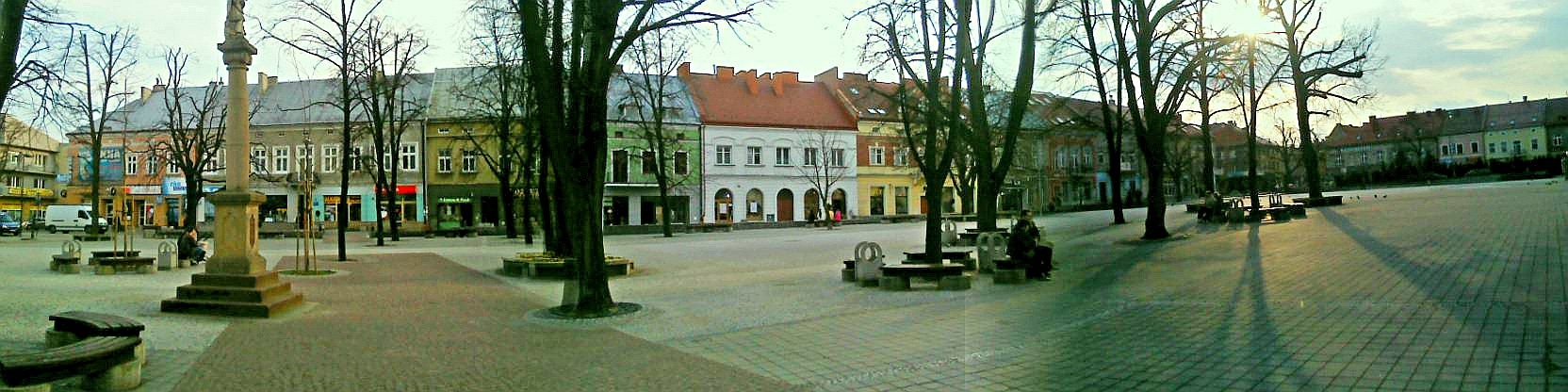 Zdjęcie rynku w Jaśle